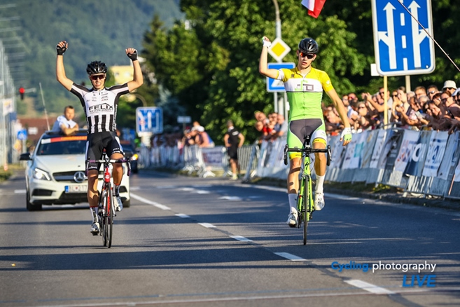 Žiar nad Hronom - silniční závod juniorů - LIVE