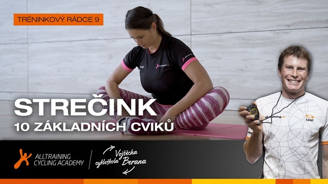 9. díl Alltraining Academy - Jak protáhnout svaly a posílit tělo po cyklistickém tréninku / Strečink a posilování v praxi cyklisty