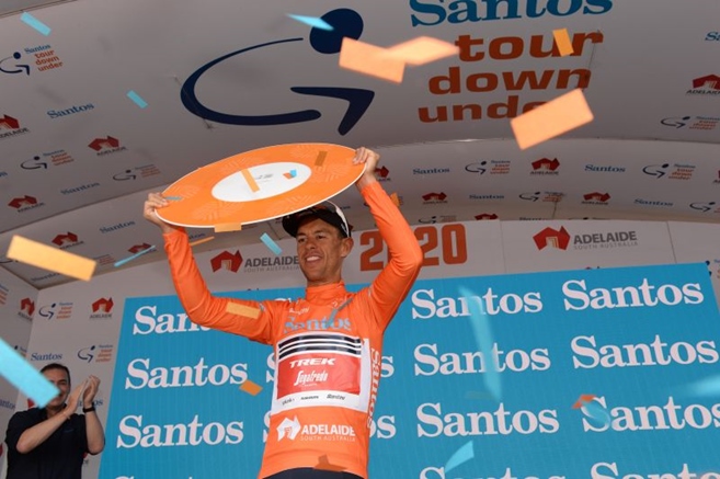 Čerstvý vítěz Tour Down Under a velký smolař Tour de France Richie Porte
