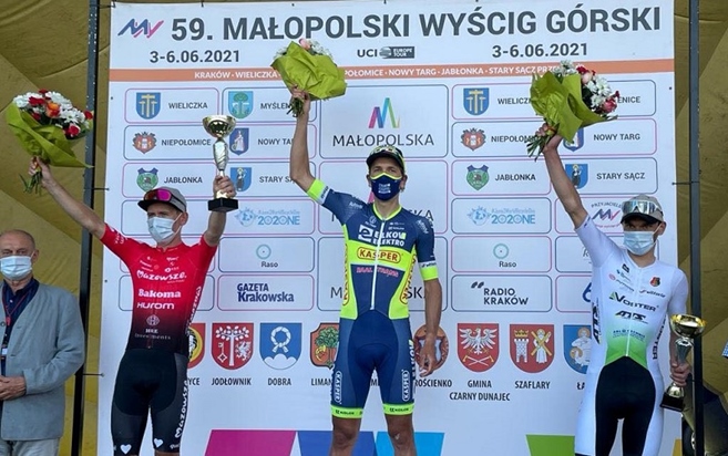 První etapu Malopolska vyhrál Michal Schlegel (Elkov-Kasper)