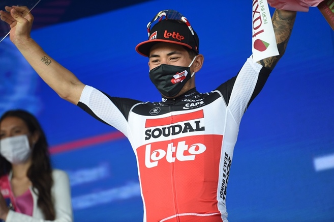 Pro Lotto Soudal dvě nejcennější vítězství zajistil Caleb Ewan na Giro d´Italia