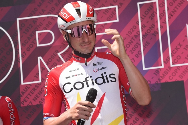Největším úspěchem Cofidisu byla vítězná etapa na Giro d´Itala