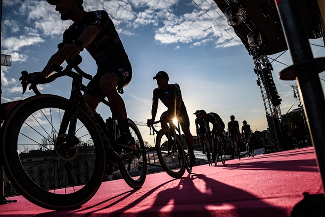 Fotogalerie - představení týmu Giro d'Italia v Budapešti
