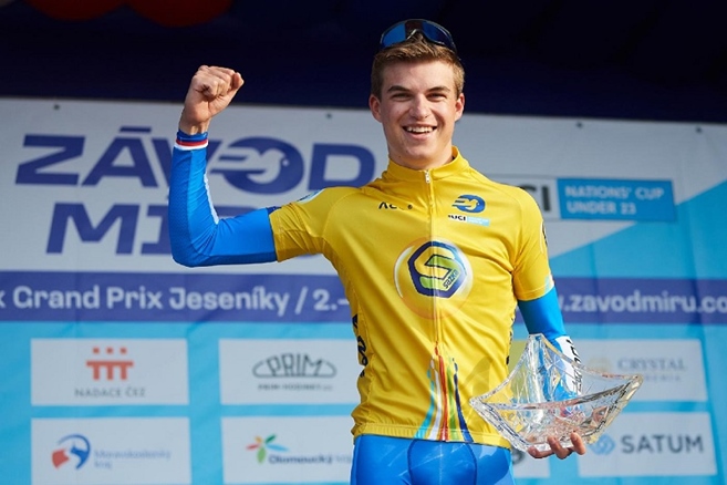 Prolog Závodu míru cyklistů do 23 let vyhrál český talent Mathias Vacek