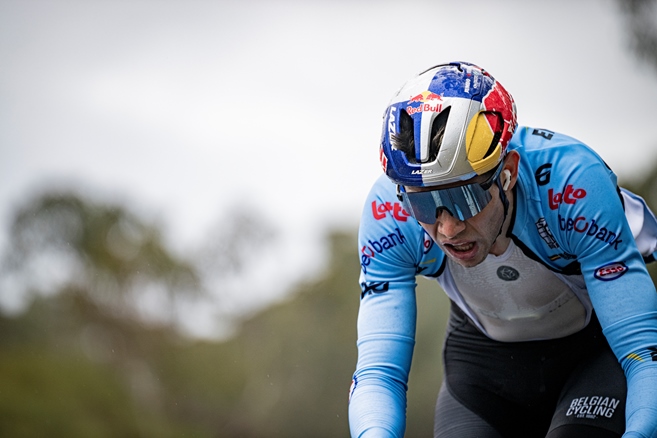 Van Aert se před nedělním mistrovstvím cítí silný