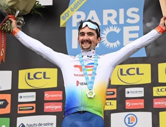 Když Sagan mluví, chceme ho poslouchat, říká Mathieu Burgaudeau, vítěz etapy na Paris-Nice.