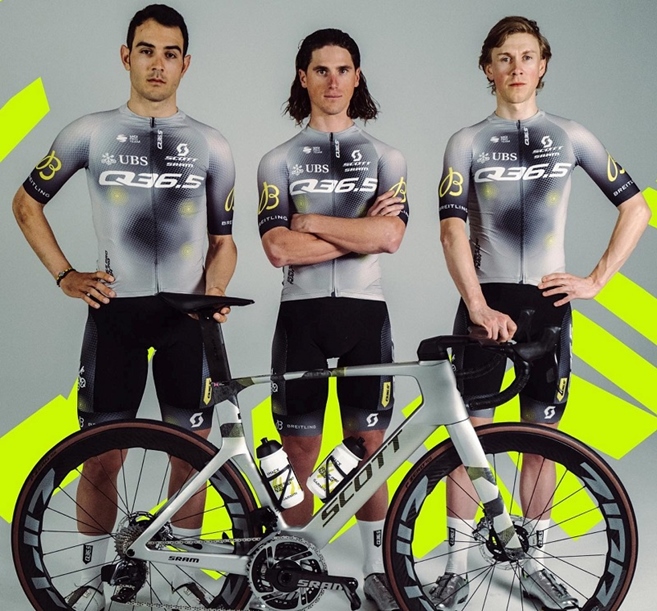 Q36.5 Pro Cycling, nováček ve společnosti ProTeams, představil dres, dodavatele bicyklů a hlavní sponzory pro sezónu 2023