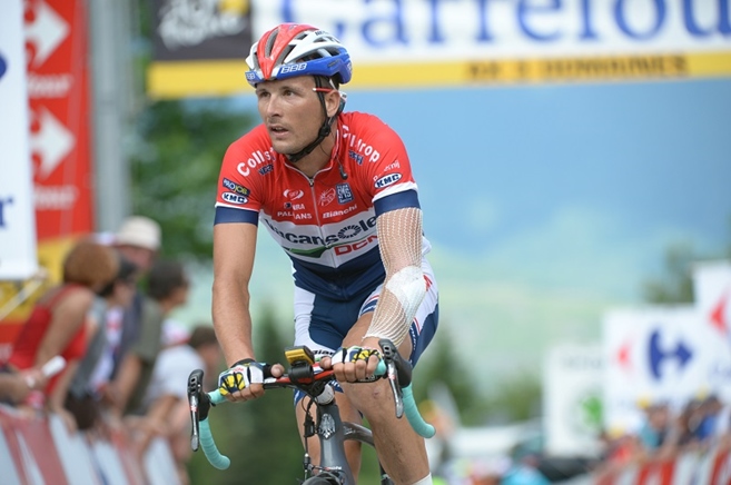 Johnny Hoogerland se po sedmi letech vrací do závodů UCI. Z kopců Rakouska do písku Spojených arabských emirátů