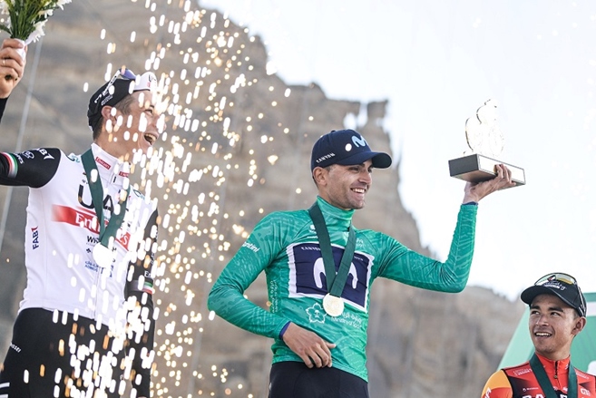 Mám pocit, že jsem silnější než kdy jindy, fyzicky i psychicky, říká vítěz Saudi Tour Ruben Guerreiro, letošní posila Movistaru