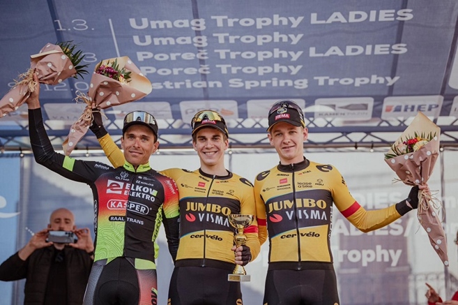 Adam Ťoupalík dojel druhý v nejtěžší etapě Istrian Spring Trophy a stejná pozice mu patří i v průběžné klasifikaci
