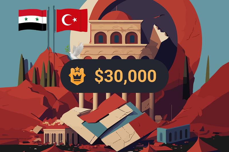 Sportovci ROUVY a Challenge Family z celého světa vybrali virtuální jízdou v pražských ulicích 30 000 dolarů na podporu Turecka a Sýrie