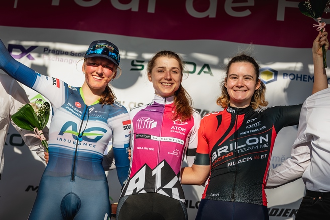 Češky zazářily v úvodní časovce Tour de Feminin, Kvasničkovou a Kopecky porazila jen Polka Wlodarczyk